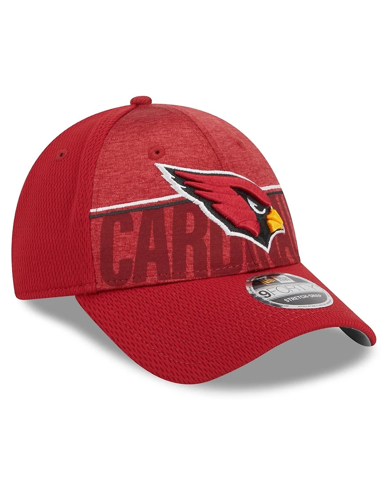 Men's New Era Cardinal Arizona Cardinals 2023 Nfl Training Camp 9FORTY Adjustable Hat