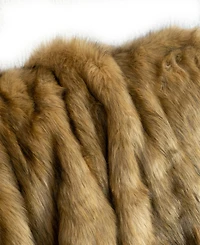 Battilo Luxury Tipped Faux Fur Throw, 50" x 60"