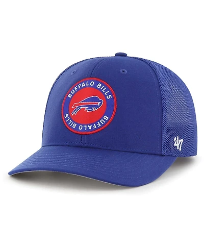 Men's '47 Brand Royal Buffalo Bills Unveil Flex Hat