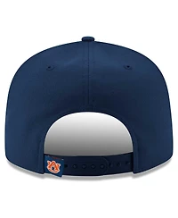 Men's New Era Navy Auburn Tigers Outright 9FIFTY Snapback Hat