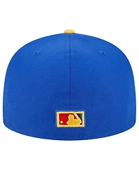 Men's New Era Royal, Yellow Chicago Cubs Empire 59FIFTY Fitted Hat