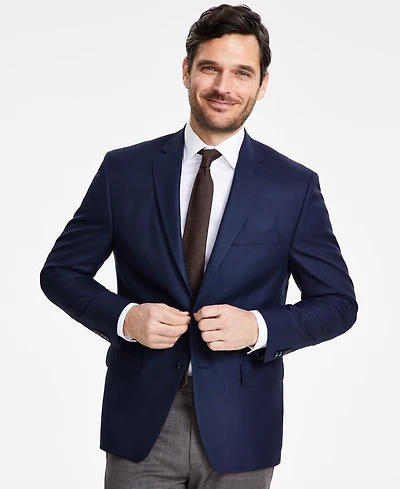 Michael Kors Men's Classic-Fit Houndstooth Sport Coat