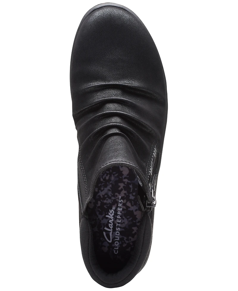 Clarks Women's Breeze Range Ruched Ankle Booties