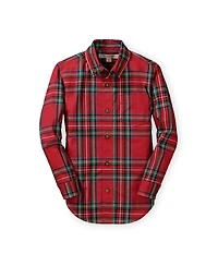 Hope & Henry Baby Boys Organic Stretch Poplin Long Sleeve Button Down Shirt