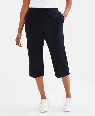 Style & Co Women's Mid Rise Capri Sweatpants