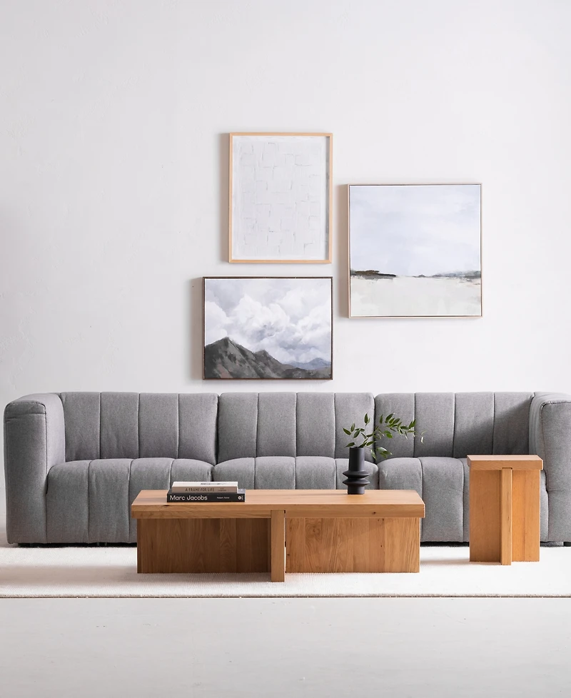 Folke 50" Oak Rectangle Coffee Table