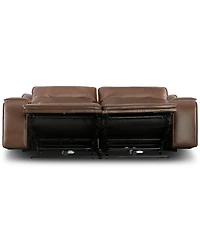 Closeout! Hansley 2-Pc. Zero Gravity Power Recliner Leather Sofa, Created for Macy's