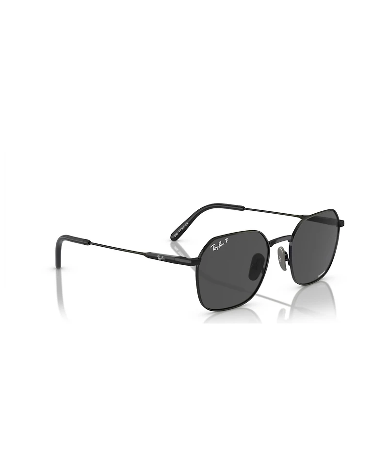 Ray-Ban Unisex Jim Titanium Polarized Sunglasses, RB8094