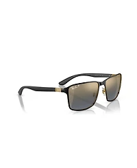 Ray-Ban Unisex Polarized Sunglasses, Mirror Gradient Polar RB3721CH