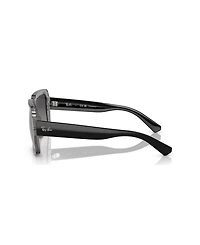 Ray-Ban Unisex Magellan Polarized Sunglasses, Mirror Gradient RB4408