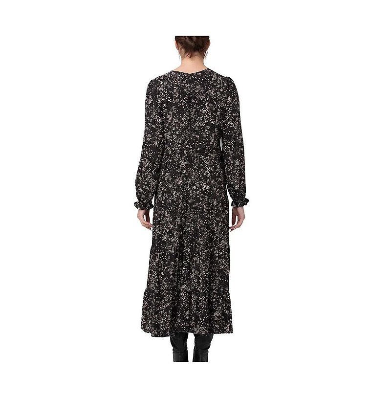 Ripe Maternity Maternity Ripe Trixie Tiered Nursing Dress Black