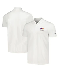 Men's Nike White FedEx St. Jude Championship Victory Performance Polo Shirt