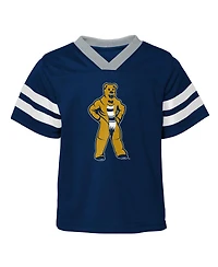 Toddler Boys and Girls Navy Penn State Nittany Lions Two-Piece Red Zone Jersey Pants Set