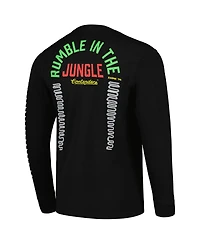 Men's Contenders Clothing Black Muhammad Ali Kinshasa Stamp Long Sleeve T-shirt