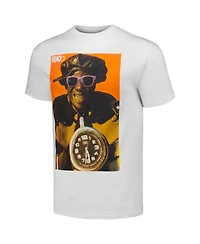 Men's White 50th Anniversary of Hip Hop Flavor Fav Graphic T-shirt