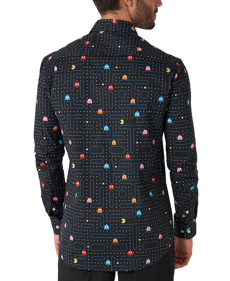 OppoSuits Men's Printed Theme Party Shirts For Men