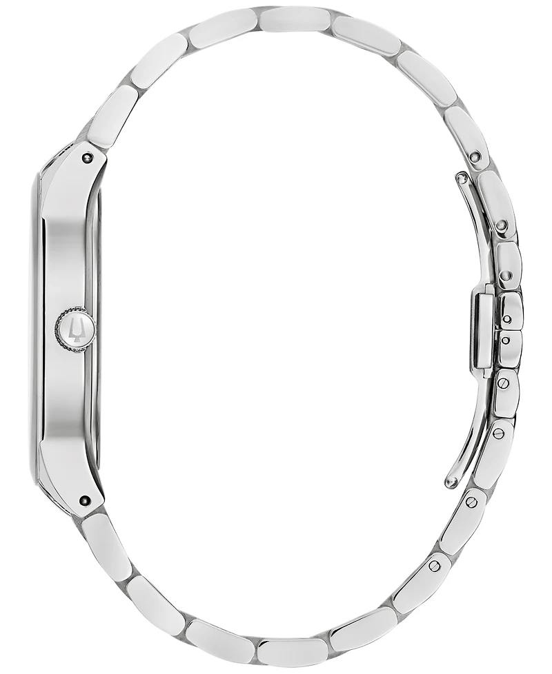 Bulova Men's Modern Diamond Accent Two-Tone Stainless Steel Bracelet Watch 40mm
