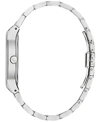 Bulova Men's Modern Diamond Accent Two-Tone Stainless Steel Bracelet Watch 40mm