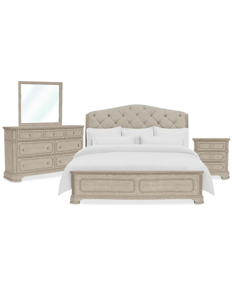 Closeout! Kensington 3-Pc. Queen Set (Bed, Dresser & 1-Drawer Nightstand)