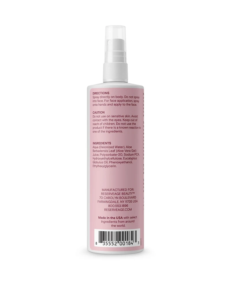 Reserveage Na-pca Spray with Aloe Vera - Moisturizing Body Lotion for Dry Skin - Anti Aging Face Moisturizer for Women and Men