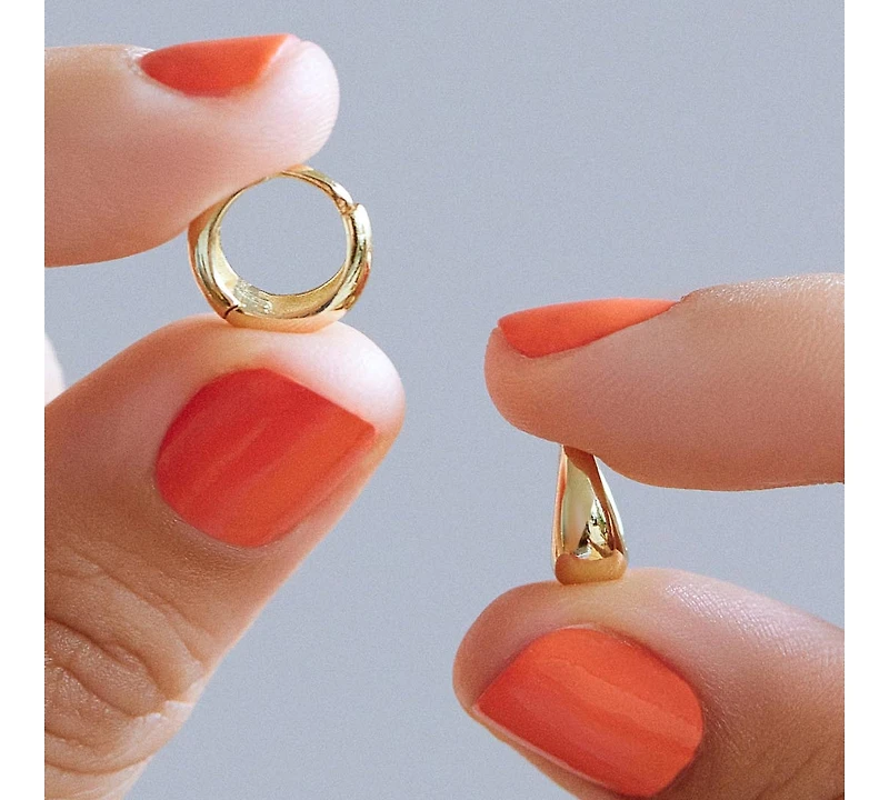 Ana Luisa - Bold Huggie Hoops - Nate