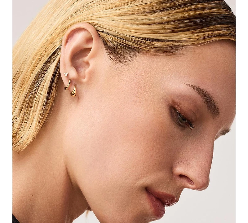 Ana Luisa - Bold Huggie Hoops - Nate