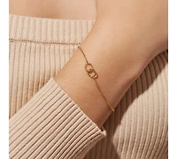 Ana Luisa Interlocking Circles Bracelet - Jill