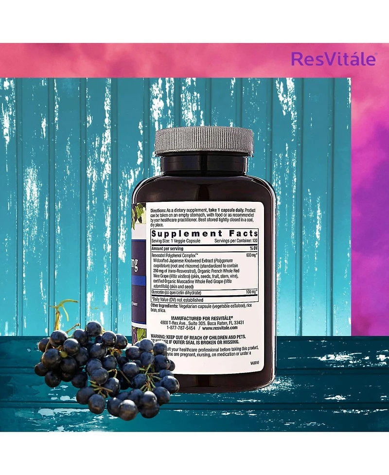 ResVitale Resveratrol Tablets 250mg