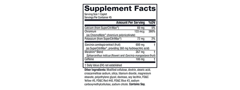Twinlab MetaboLife Ultra - Dietary Supplement - Hunger Supplement for Women & Men