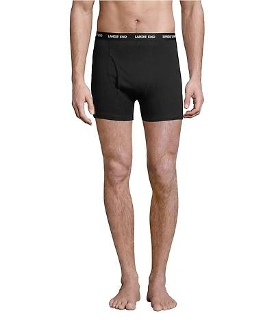 Lands' End Men's 3 Pack Knit Boxer Briefs