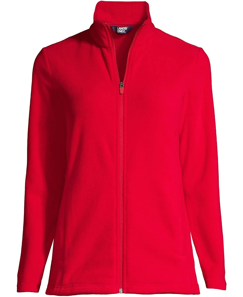 Lands' End Women's Tall Anyweather Fleece Full Zip Jacket