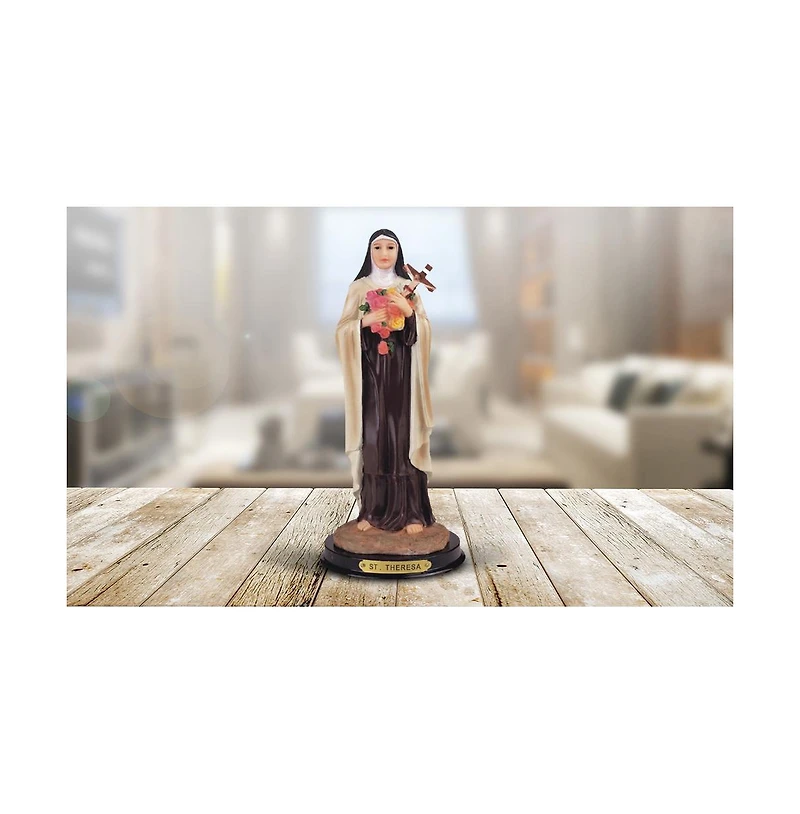 Fc Design 12"H Saint Teresa Statue Saint Teresa of Avila Holy Figurine Religious Decoration Home Decor Perfect Gift for House Warming, Holidays and Bi