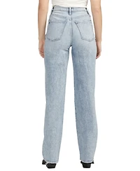 Silver Jeans Co. Women's Highly Desirable High Rise Trouser Leg Jeans