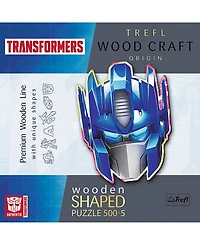 Trefl Wood Craft 500 +5 Piece Wooden Puzzle - Transformers