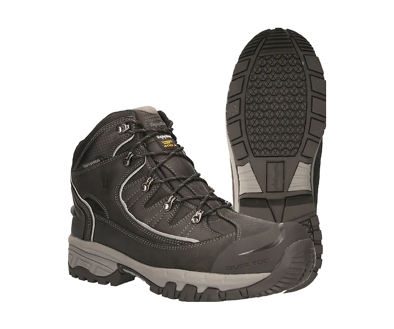 RefrigiWear Men's Frostline Hiker Boot - Waterproof, Anti-Slip, and Insulated for Extreme Cold
