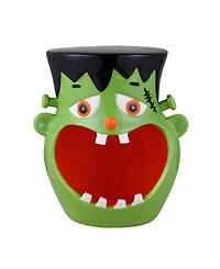 Mr. Halloween 11.5" Motion Activated Ceramic Frankenstein Candy Bowl