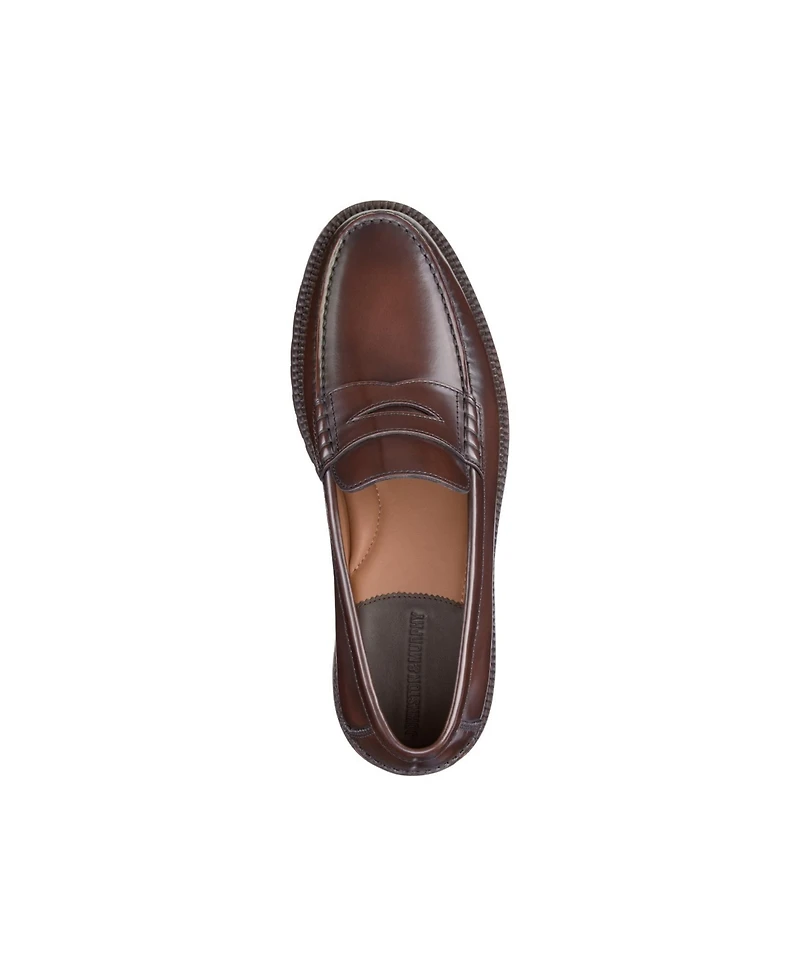 Johnston & Murphy Men's Donnell Leather Penny Loafers