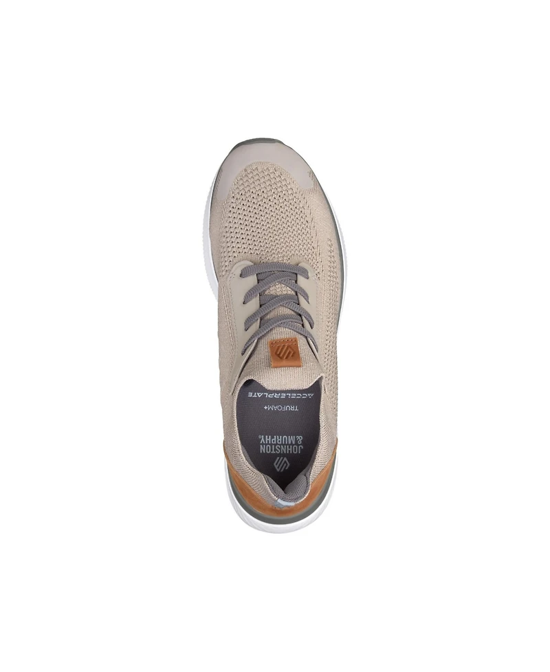 Johnston & Murphy Men's Miles Knit Lace-Up Sneakers