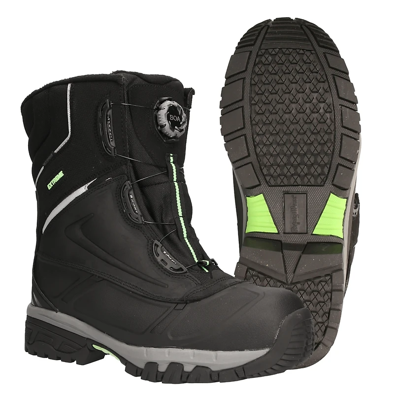 RefrigiWear Men's Extreme Pac Boot - Waterproof, Anti-Slip, Boa Fit System, -60°F Comfort Rating