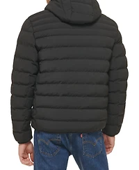 Levi's Men's Stretch Hooded Two-Pocket Quilted Jacket