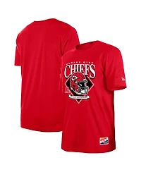 Men's New Era Red Kansas City Chiefs Team Logo T-shirt