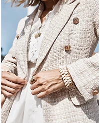 Belle & Bloom Princess Polina Textured Weave Blazer