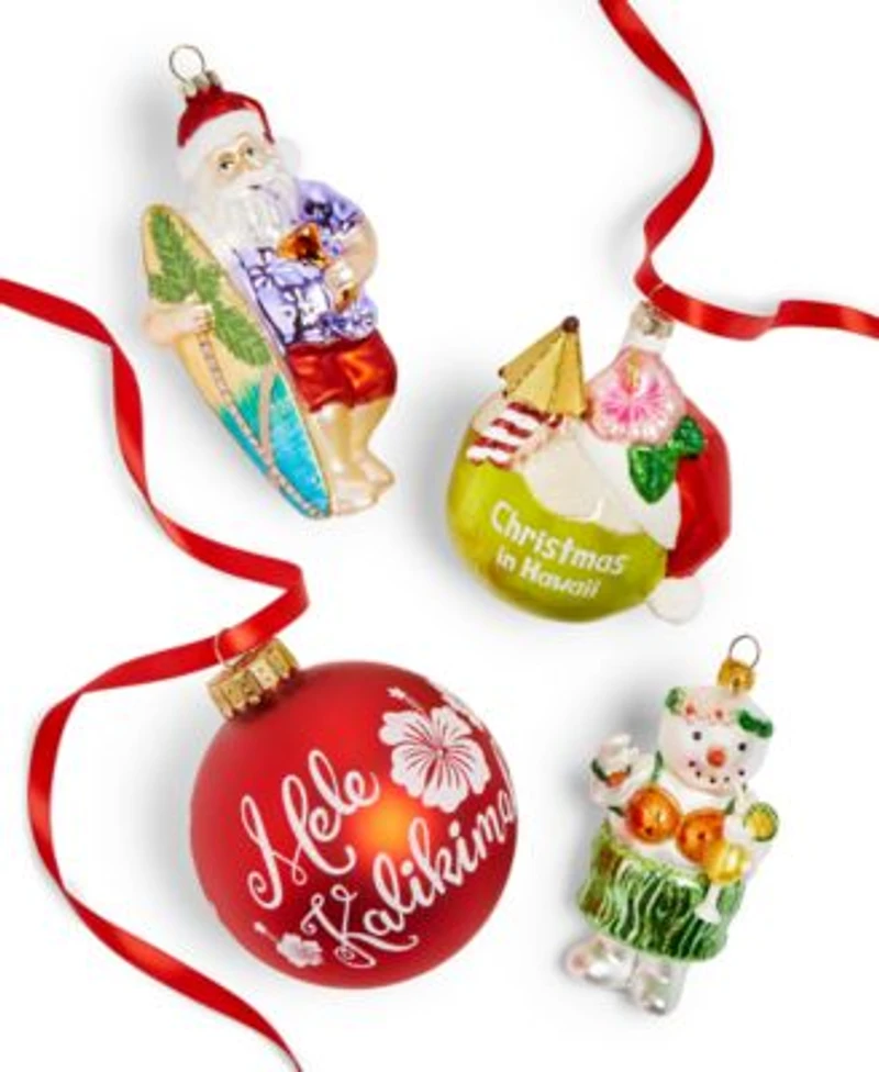 Holiday Lane Hawaii Ornament Collection Created For Macys