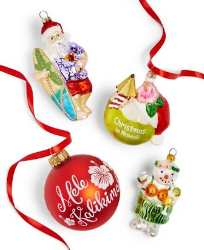 Holiday Lane Hawaii Ornament Collection Created For Macys