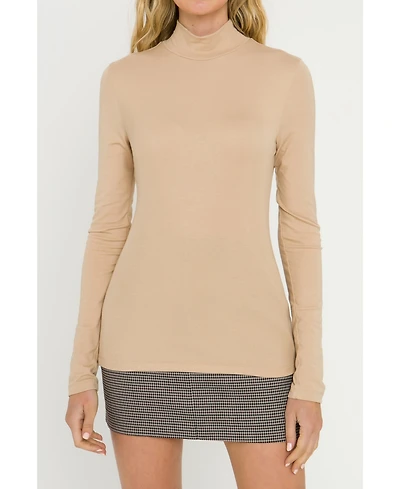 Women's Mock Neck Top