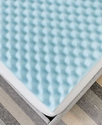 ProSleep 2.5" Gel-Infused Convoluted Memory Foam Mattress Topper, California King