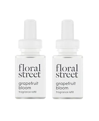 Pura and Floral Street - Grapefruit Bloom - Fragrance for Smart Home Air Diffusers - Room Freshener