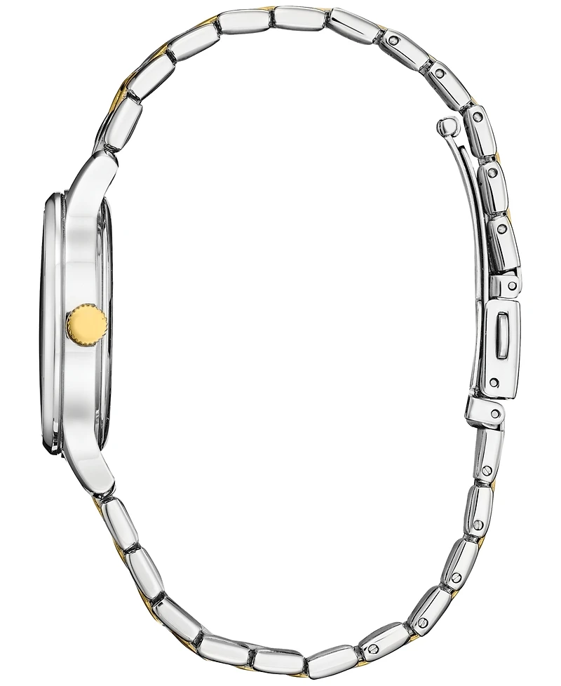Citizen Eco-Drive Women's Classic Two-Tone Stainless Steel Bracelet Watch 31mm