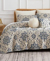 Southshore Fine Linens Persia 7 Piece Quilt Set, King/California King