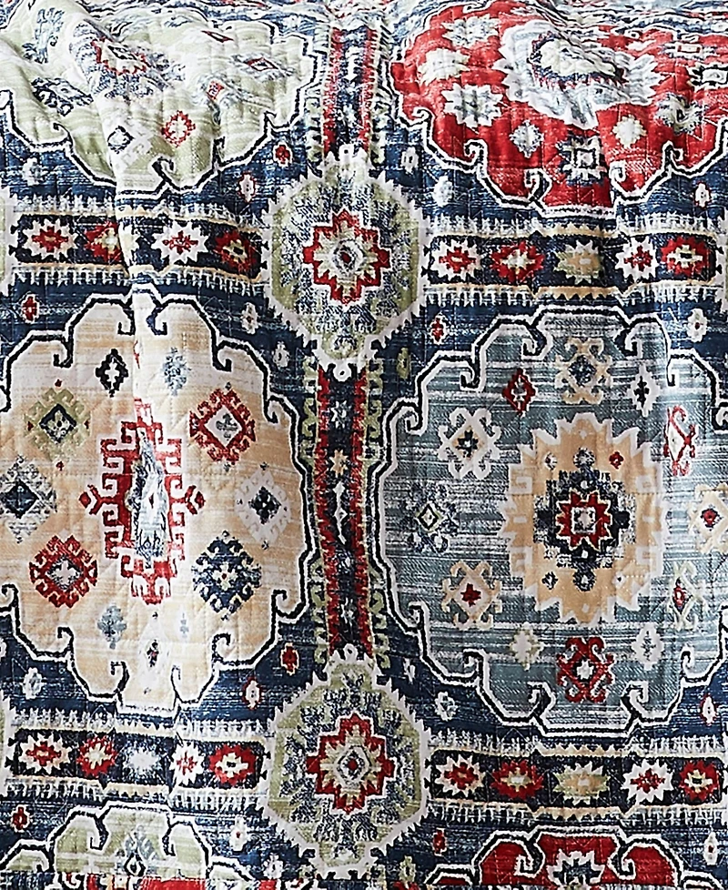 Southshore Fine Linens Kilim Oversized 3 Piece Quilt Set, King/California King